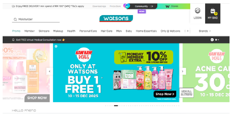 Watsons Coupon